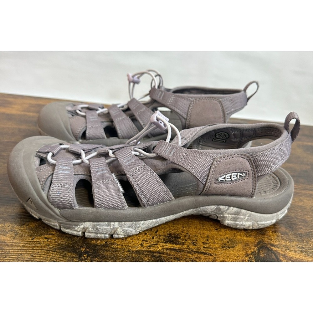 Keen Newport H2 Waterproof Closed Toe Sandals Size 10.5 Shark Swirl Water Hiking - Picture 2 of 14